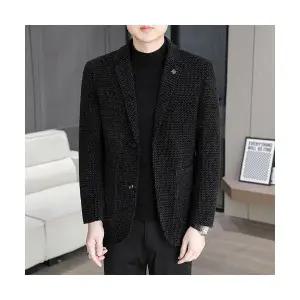 토르 남성 크론디 겨울 메인 도트 쉐니르 기모 재킷 OPH4