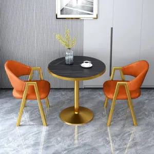 2인용 테이블 원형 세트 그레이 라이트 식탁 티테이블 의자