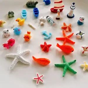 열대어 어항 꾸미기 피규어 장식 세트 6p-40p 어항꾸미기 어항장식