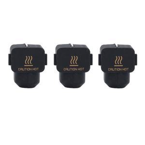 BambuLab A1 미니용 실리콘 양말 3개, 내열성 3D 프린터 핫엔드 커버 노즐 절연