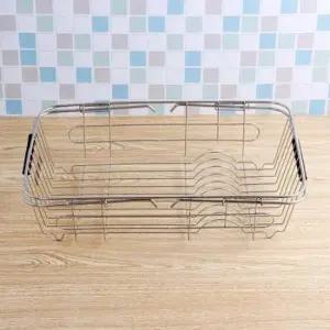 길이조절 식기건조대 스텐 개수대선반 씽크대선반 식