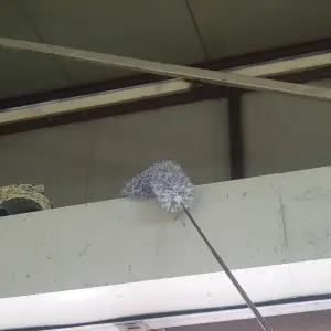 길이조절 거미줄 청소 먼지제거 장대 먼지제거 차먼지털이개