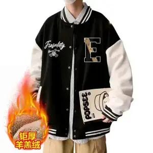 빈티지 겨울 가을 남친 재킷 카디건 기모 점퍼 야구웨어 패피4