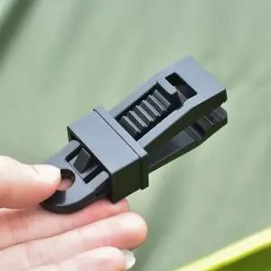 캠핑 타프 텐트 클램프 클립 천막 캐노피 집게 고정 캠핑 타프 텐트 클램프