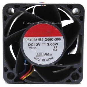 PF40281B2-Q06C-S99 4028 12V 3.00W 4CM 고 팬