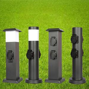 접지 콘센트 스테인레스 공원 야외 방수 배전함 캠핑장 주택 기둥