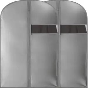 킴마마 원피스백 가운 옷 걸이용 의류 가방 웨딩원피스 보호 커버 정장 댄스 코스튬 코트 PEVA 그레이