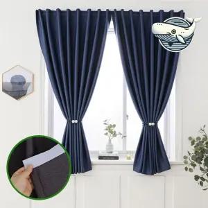 햇빛 차단 암막 커튼 거실 안방 원룸 붙이는 커튼 암막커튼 커텐 커튼