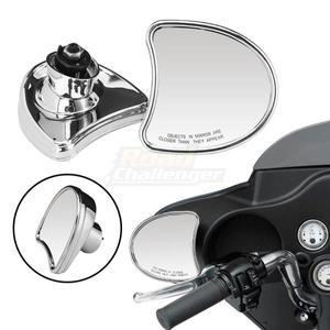 할리 여행용 스트리트 글라이드 FLHX 일렉트라 96-13 오토바이 크롬 백미러 페어링 마운트