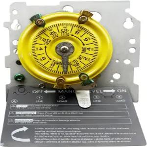 T104M 전기 기계식 타이머 스위치 다목적 스케줄링 수동 오버라이드 메커니즘 전용