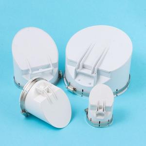 라포식 PVC 배수 파이프 바닥 50-160mm 흰색 비 캡 냄새 방지 곤충 지붕 커버 야외 발코니 욕실 액세서리