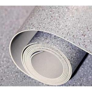 바닥 바닥재 창고 고무 회색 20MM 사무실 방수 대리석 매트 2X5M 롤장판