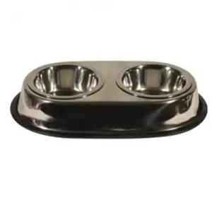 강아지 밥그릇 애견 사료 그릇 트윈 11cm 이중식기 반려동물 식사용기