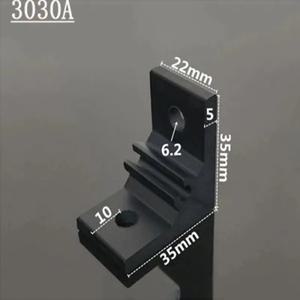 알루미늄 프로파일 코너 부품 2020/3030/4040/4080 야드 플레이트 고정