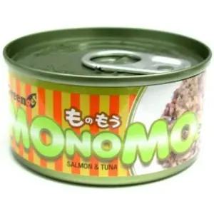 고양이 간식 통조림 연어 참치 캔 모노모 음료 85g (WFK6PM6)