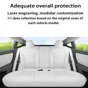 테슬라 뉴 모델Y 주니퍼 2025 풀세트 시트커버 가죽 통기성 편안한 자동차 쿠션 보호대