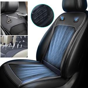 유니버설 카시트 쿨러 패드 3D 메쉬 통풍 쿠션  냉각 팬 포함  12/24V 여름철 운전용 - 미끄럼 방지 디자인