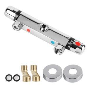 라포식 온도 조절 샤워 수전 욕실용품 욕실 혼합 밸브 욕조 온냉수 믹서 탭