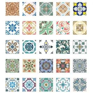 북유럽 디자인 DIY 타일 스티커 PCZT 20X20cm 5장 시트지스티커 주택인테리어