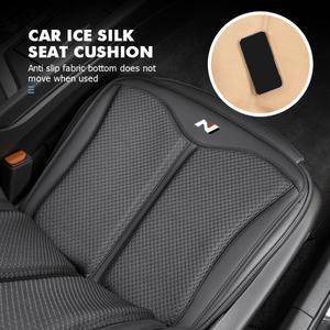 현대 N 라인 i20 소나타 투싼 아제라 엘란트라 벨로스터용 차량 앞좌석/뒷좌석 미끄럼 방지 매트 아이스 실