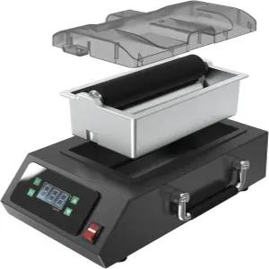 XCMAN 알파인 노르딕 XC 스키 디지털 롤러 왁싱 기계 분리형 왁스 트레이 더블 폭 150mm