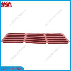 플래시 딜-티라미수 핑거 비스킷 실리콘 몰드 15구 시리얼 바 베이킹 초콜릿 롱 스트립