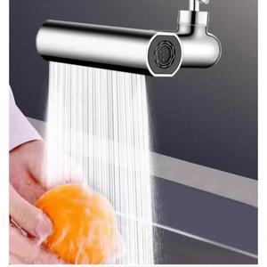 새로운 3/4 기어 탭 익스텐더 레인폴 싱크 믹서 워터폴 키친 수도꼭지 유니버설 스위블 스프레이어 욕실 세