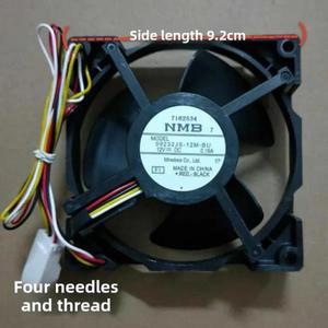 냉장고 냉각 팬용 1개 DC12V 0.16A 09232JS-12M-BU
