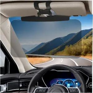 차량용 포비티 선바이저 8.5 ×13.6 안티 글레어 편광 오토바이저 익스텐더 선 블로커 조절 가능한 눈부심