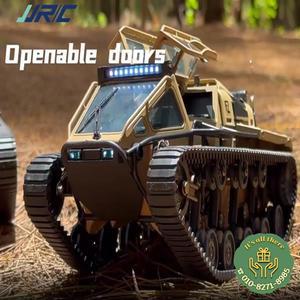 2.4G JJRC C8812 풀 스케일 추적 RC 탱크 원격 제어 자동차(360 포함) °   회전 드리프트 RC 모델 오프로