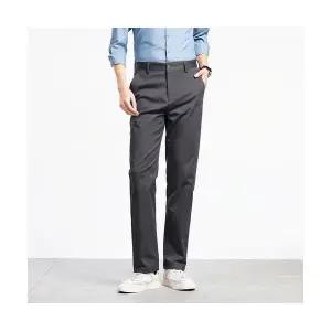 토르 남성 면 캐주얼 정장 바지 가을 겨울 두꺼운 일자 스판 긴 OPH4