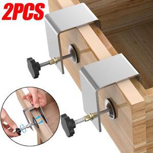 서랍 패널 클립 목공 클램프 캐비닛 설치 조정 어댑터가있는 고정 가구 도구 액세서리