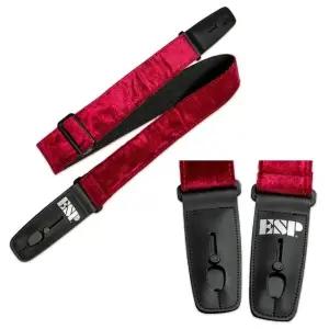 일렉기타스트랩 벨벳 OOAF351 기타스트랩 락킹 Red 방탄재질 (WFK9NID)