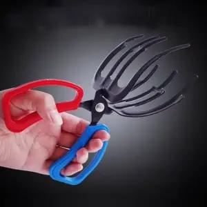 물고기 잡기 집게 3발 낚시 도구 야외 낚시집게 장비 (WFK9F3Q)