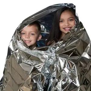 고품질 체온유지 은박담요 비상 야외 생존 캠핑 담요 흥급 생존 (WFK9FPA)