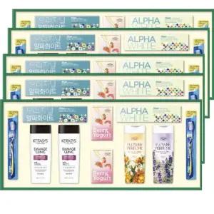 선물용 애경 14호 설 추석 샴푸 린스 칫솔 바디워시 비누 (WFK95CP)