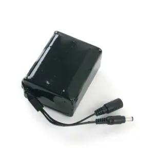 3000mA 3.7V 6A 충전지 18650 DC12V 6개 팩Y자형 (WFKAAUD)