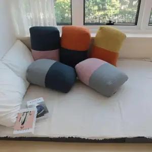 순면 누빔 삼각 쇼파 침대 등 받이 헤드 쿠션(중형) W98DAFF