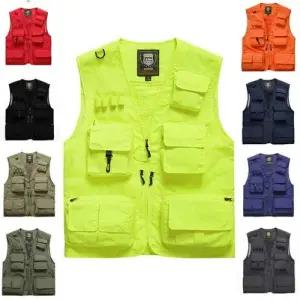 멀티포켓 다용도 조끼 낚시 등산 배달 베스트 작업복 WADEF33