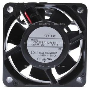 NMB 06025SA-12R-BT 6025 직경 6CM 12V 0.31A 볼 베어링 냉각 팬호환  원본