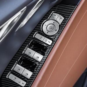 제네시스 호환 제품 G80 RG3 2021-2025호환  4PCS 자동차 내부 악세사리 창문 제어 버튼  패널 도어 핸들