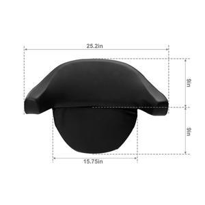 킹등받이 패드 박스 트렁크 할리 투어링 로드 글라이드 1997-2013년식 호환