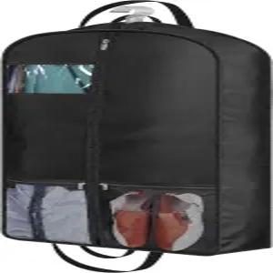 미스로 43 여행용 헤비 듀티 의류 가방 6 가제트 정장 옷장 보관용 손잡이 4 셔츠 코트 원피스용 포켓 남성