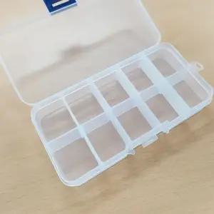 플라스틱케이스 비즈공예 재료보관 비즈통 소형 (10구) (WFK9ZEV)