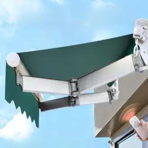 접이식 어닝 차양막 설치용 야외 폴딩 그늘막 수동