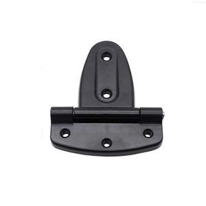 2PCS 나일론 힌지 섀시 서랍 수납장 산업호환  배전함 검정색 플라스틱 스위치기어 도어