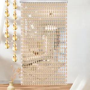 현관 비즈발 가림막 출입문 커튼 문발 인테리어발 가리개