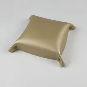 [하프클럽/]데스크 소품정리 가죽 트레이 베이지 대 차키보관함