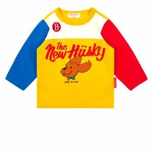 [롯데백화점]베베드피노 하와이안 퍼피 베이비 컬러블럭 티셔츠_BP51TR137