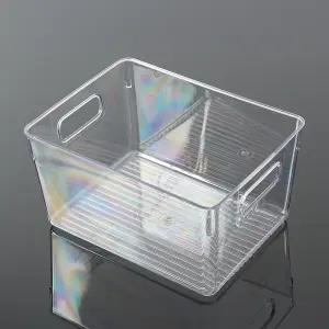 팬트리 수납함 투명 정리 박스 25CM